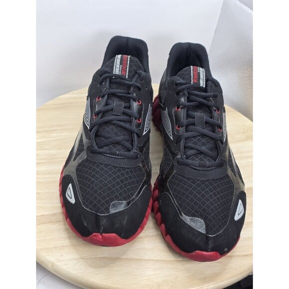 Reebok Premier Zignano Mens Grey Red Mens Size 11.5 - Picture 4 of 10